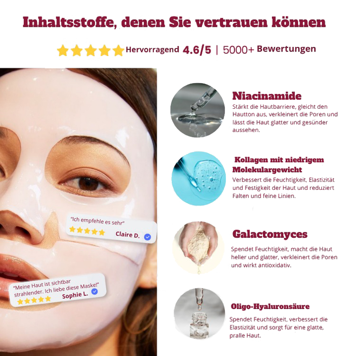 LUMORYA® – Bio-Kollagen Maske